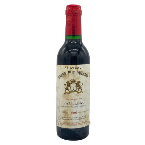 シャトー グラン ピュイ デュカス 1995 375ml 12.5% CHATEAU GRAND-PUY DUCASSE ブルゴーニュワイン【B1】