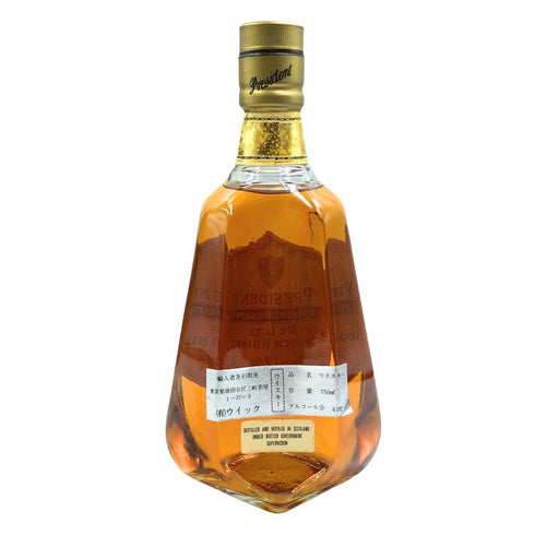 プレジデント スペシャル リザーブ デラックス 750ml 43% PRESIDENT SPECIAL RESERVE DE LUXE スコッチウイスキー【B3】