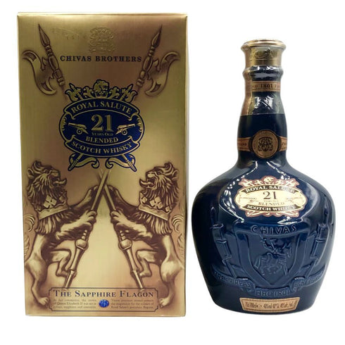 シーバス ブラザーズ ロイヤルサルート 21年 青陶器 700ml 40% Chivas Brothers ROYAL SALUTE スコッチウイスキー【N1】