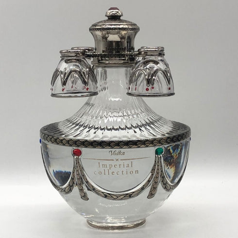 ラドガ インペリアルコレクション シルバー ウィズ ブルー フラワーズ 700ml 40% LADOGA Imperial Collection ウォッカ【Y0】