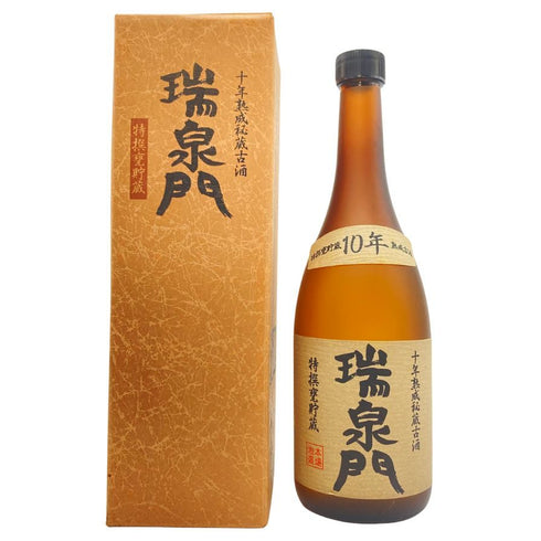 瑞泉酒造 本場泡盛 瑞泉門 10年熟成 720ml 43% 【D】