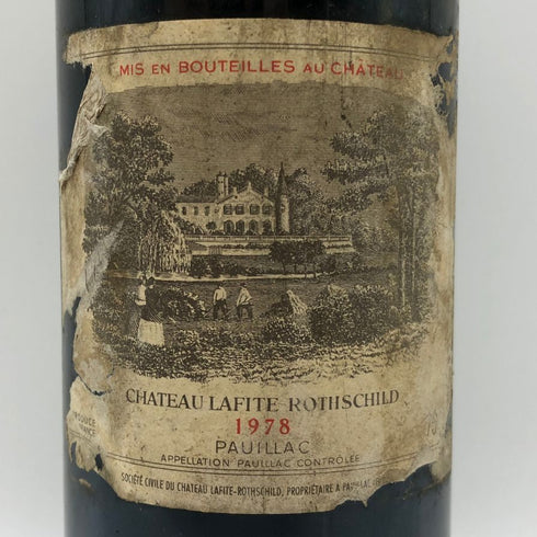シャトー ラフィット ロートシルト 1978 750ml 15% CHATEAU LAFITE ROTHSCHILD ボルドーワイン【AFA15】