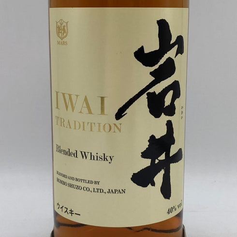 東京都限定◆マルス 岩井 トラディション ブレンデッドウイスキー 750ml 40% MARS IWAI 【U0】