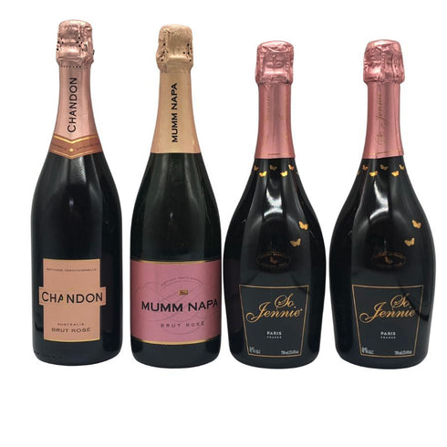 シャンパンロゼ 【4本セットまとめ】 12% 750ml シャンパン【20】
