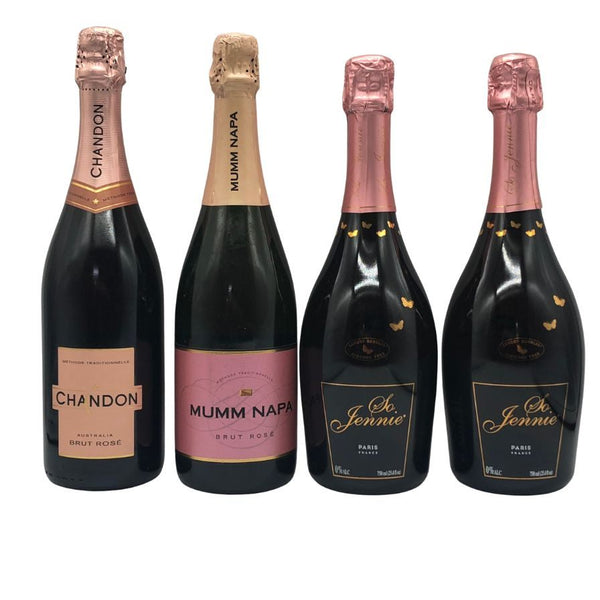 シャンパンロゼ 【4本セットまとめ】 12% 750ml シャンパン【20】