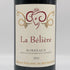 バロン フィリップ ド ロスチャイルド ラ べリエール ルージュ 2022 750ml 13% Baron Philippe de Rothschild La Beliere Rouge フランスワイン【H4】