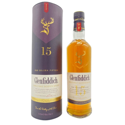 グレンフィディック 15年 ソレラリザーブ 700ml 40% Glenfiddich OUR SOLERA FIFTEEN スコッチウイスキー【G】