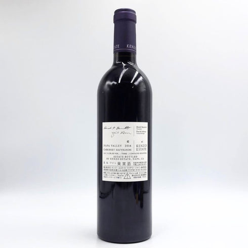 ケンゾー エステート 藍 ai 2014 750ml 15.2% KENZO ESTATE カリフォルニアワイン【V4】