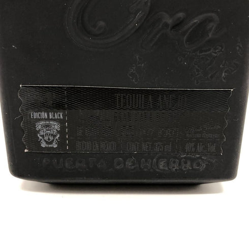カヴァデオロ ブラックエディション 350ml 40% Cava de Oro テキーラ1086g【A0】