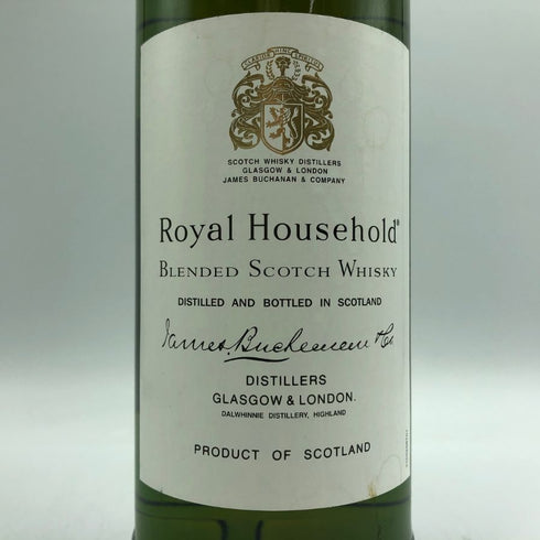 ロイヤル ハウスホールド ブレンデッド スコッチ ウイスキー 750ml 43% ROYAL HOUSEHOLD BLENDED SCOTCH WHISKY スコッチウイスキー【A3】