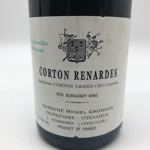 ミシェル ゴヌー コルトン ルナルド グランクリュ 1998 750ml 12.5% Michel Gaunoux Corton Renardes Grand Cru ブルゴーニュワイン【L4】