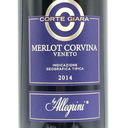 コルテ ジャーラ メルロ コルヴィーナ イタリアワイン 750ml 12.5% CORTE GIARA MERLOT CORVINA イタリアワイン【D3】