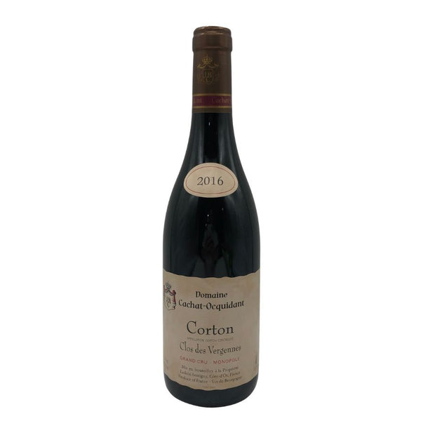 ドメーヌ カシャ オキダン コルトン グラン クリュ クロ デ ヴェルジェンヌ 2016 750ml 14% Cachat Ocquidant Corton Grand Cru Clos des Vergennes ブルゴーニュワイン【E4】