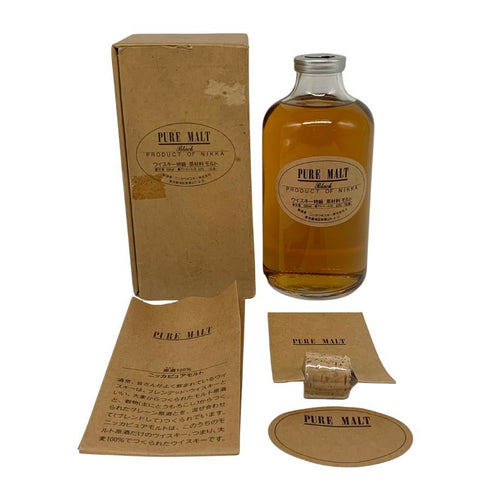 東京都限定◆ニッカウイスキー ピュアモルト 蒸留所限定 ブラック 500ml 43% NIKKA WHISKY PURE MALT 【U4】
