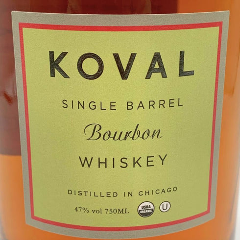 コーヴァル バーボン シングルバレル 750ml 47% KOVAL Bourbon Single Barrel 【F2】