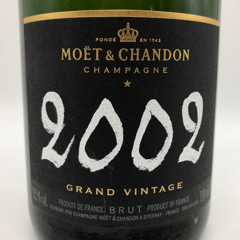 モエ エ シャンドン グラン ヴィンテージ 2002 750ml 12% MOET&CHANDON シャンパン【Y0】