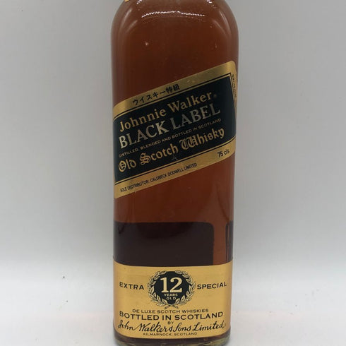 ジョニーウォーカー ブラックラベル 12年 エクストラ スペシャル 黒金キャップ 750ml 43% Johnnie Walker BLACK LABEL EXTRA SPECIAL スコッチウイスキー【S1】