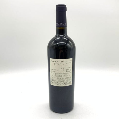 ケンゾー エステート 紫鈴 rindo 2019 750ml 15.2% KENZO ESTATE カリフォルニアワイン【A4】