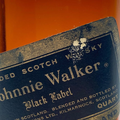 ジョニーウォーカー ブラックラベル 金キャップ 86.8PROOF 750ml Johnnie Walker BLACK LABEL スコッチウイスキー【D1】