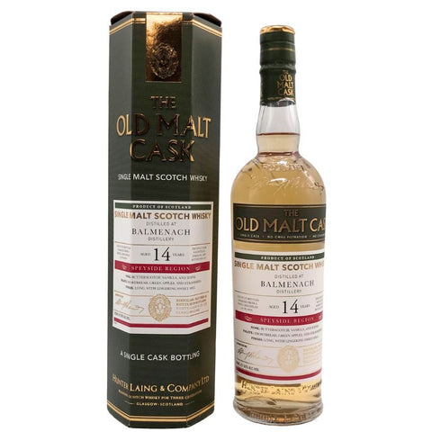 バルメナック 14年 2007-2021 ハンターレイン オールド モルト カスク リフィルホグスヘッド 700ml 50% BALMENACH THE OLD MALT CASK スコッチウイスキー【S2】