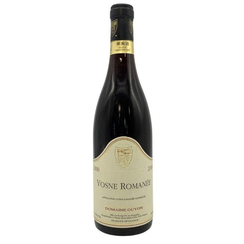 ドメーヌ ギヨン ヴォーヌ ロマネ 2000 750ml 13.5% Domaine Guyon Vosne Romanee ブルゴーニュワイン【M】