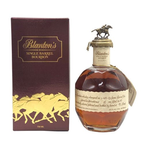 ブラントン シングルバレル 2023 750ml 46.5% Blanton's SINGLE BARREL バーボン【X4】