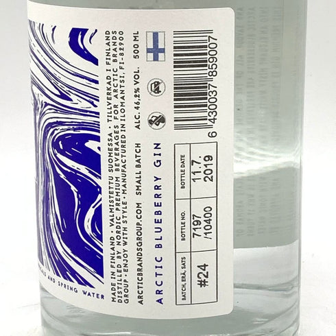 アークティック ブルー ジン 500ml 46.2% ARCTIC BLUE GIN 【J4】