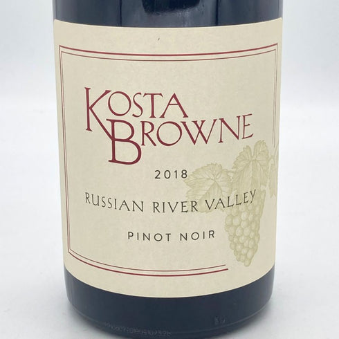 コスタ ブラウン ピノノワール ロシアンリバーヴァレー 2018 750ml 14.3% Kosta Browne Pinot Noir Russian River Valley 赤ワイン【D2】