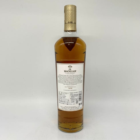 ザ マッカラン 12年 ダブルカスク 700ml 40% The MACALLAN 箱付 スコッチウイスキー【E】