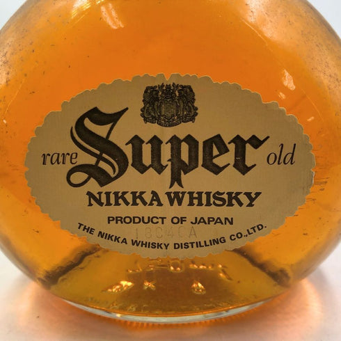 東京都限定◆ニッカ ウイスキー スーパーニッカ レア オールド 750ml 43% NIKKA Whisky Super NIKKA rare old 【Z】