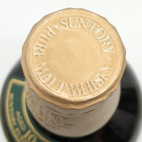 東京都限定◆サントリー 山崎 10年 ピュアモルト グリーンラベル 700ml 40% SUNTORY PURE MALT 【O】
