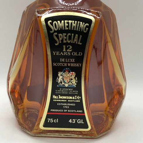 サムシングスペシャル 12年 750ml 43% SOMETHING SPECIAL スコッチウイスキー【X1】