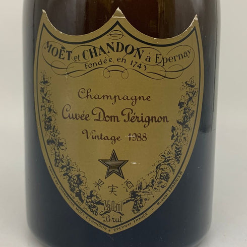 ドンペリニヨン 白 ヴィンテージ 1988 12% 750ml Dom perignon シャンパン【T1】