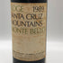 リッジ ヴィンヤーズ サンタクルーズ モンテ ベロ 1989 750ml 15% Ridge Vineyards Monte Bello カリフォルニアワイン【K4】