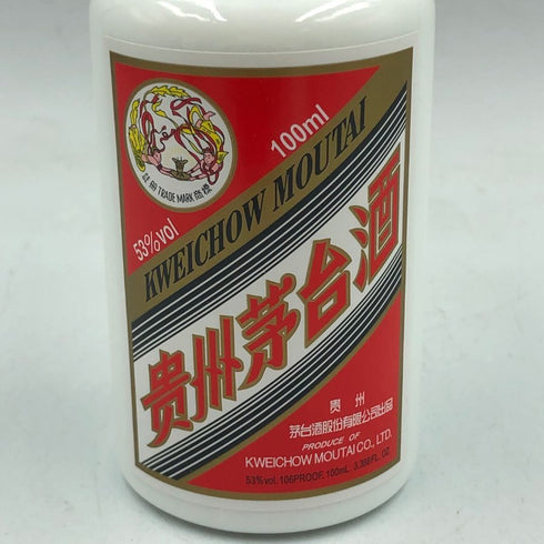 貴州茅台酒 マオタイ酒 天女ラベル 2023 100ml 53% 中国酒281g【W4】