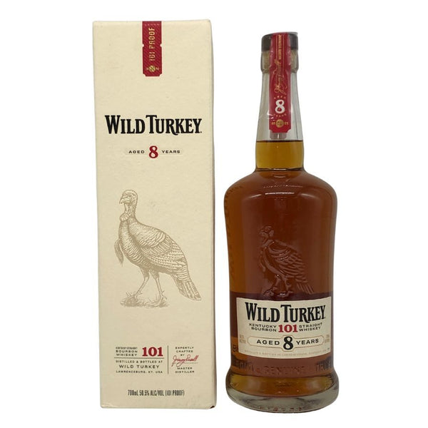 ワイルドターキー 8年 101プルーフ 700ml 50.5% WILD TURKEY バーボン【S0】