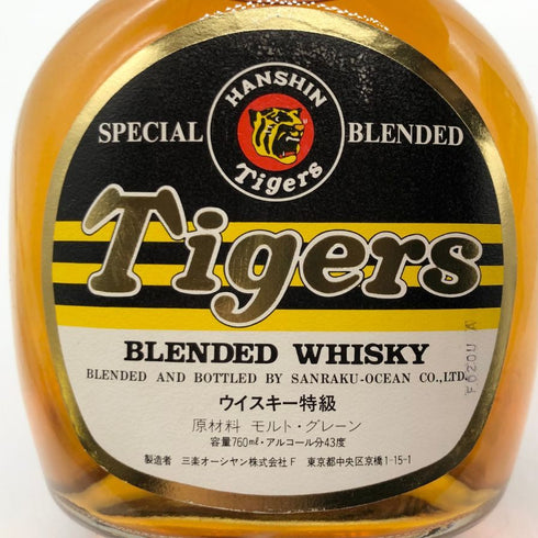 東京都限定◆三楽 ウイスキー 阪神タイガース 特級 760ml 43% SANRAKU WHISKY 【E】