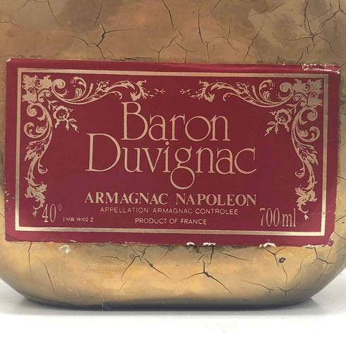バロン ドゥヴィニャック アルマニャック ナポレオン 700ml 40% Baron Duvignac ARMAGNAC NAPOLEON ブランデー1341g【P4】