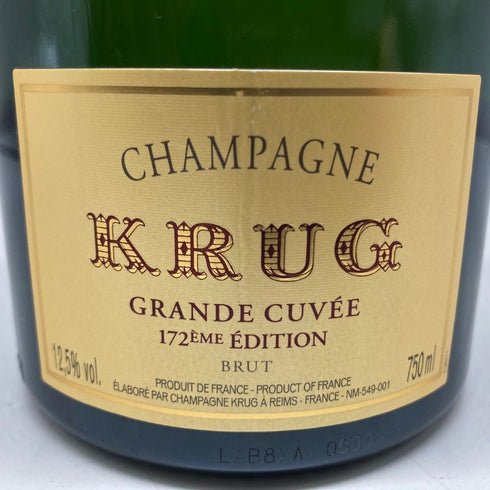 クリュッグ ブリュット 白 750ml 12.5% KRUG BRUT シャンパン【E2】