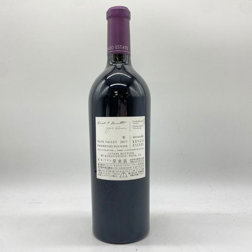 ケンゾー エステート 紫 murasaki 2017 750ml KENZO ESTATE 【H】