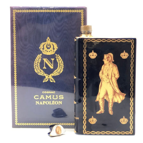 カミュ ナポレオン ブック 青金陶器 700ml 40% CAMUS NAPOLEON コニャック974g【Y1】