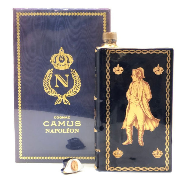 カミュ ナポレオン ブック 青金陶器 700ml 40% CAMUS NAPOLEON コニャック974g【Y1】