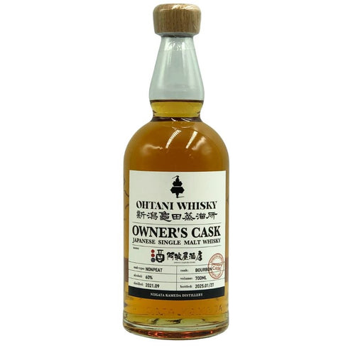 東京都限定◆新潟 亀田蒸留所 オーナーズカスク シングルモルト ウイスキー 700ml 60% KAMEDA 【A3】