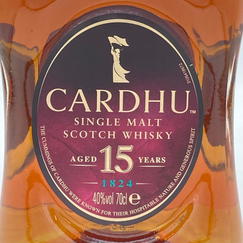 カーデュ 15年 700ml 40% CARDHU スコッチウイスキー【M1】