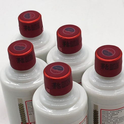 貴州茅台酒 マオタイ酒 天女ラベル 50ml 53% 5本セット MOUTAI 中国酒【H1】