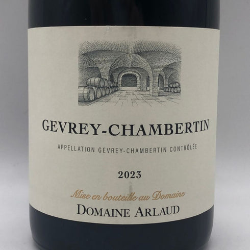 ドメーヌ アルロー ジュヴレ シャンベルタン 2023 12.5% 750ml Domaine Arlaud Gevrey Chambertin ブルゴーニュワイン【K0】