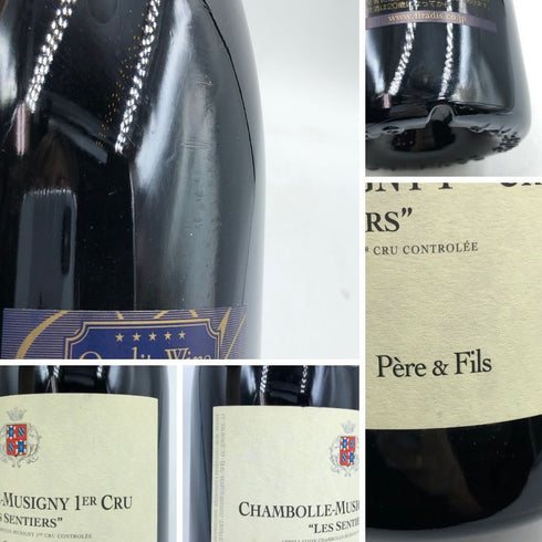 ロベール グロフィエ シャンボール ミュジニー プルミエクリュ レ サンティエ 2017 750ml 13.5% Robert GROFFIER Chambolle Musigny Les Sentiers ブルゴーニュワイン【E2】