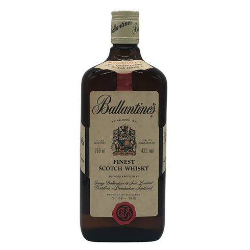 バランタイン ファイネスト 750ml 43% BALLANTINE'S FINEST スコッチウイスキー【Y1】