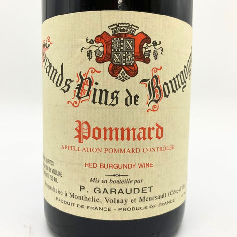 ポールガローデ ポマール 2009 750ml 13% Paul Garaudet Pommard 【A4】