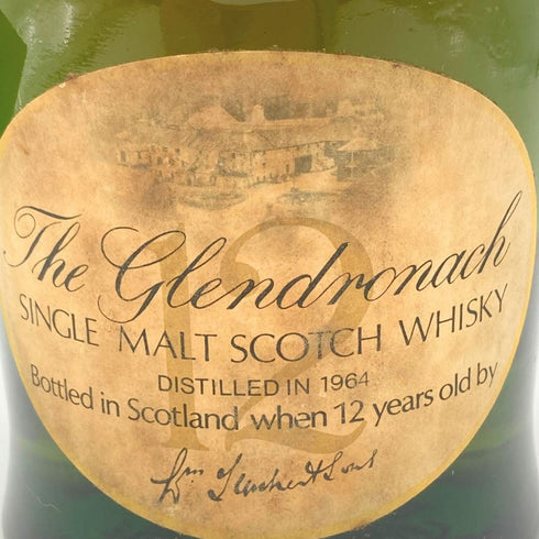 グレンドロナック 12年 1964 ダンピーボトル 760ml 43% GLENDRONACH 【U1】